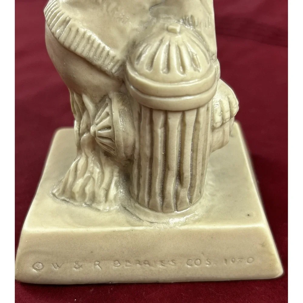 Vtg R & W Berries Co's. Figurine 1970 